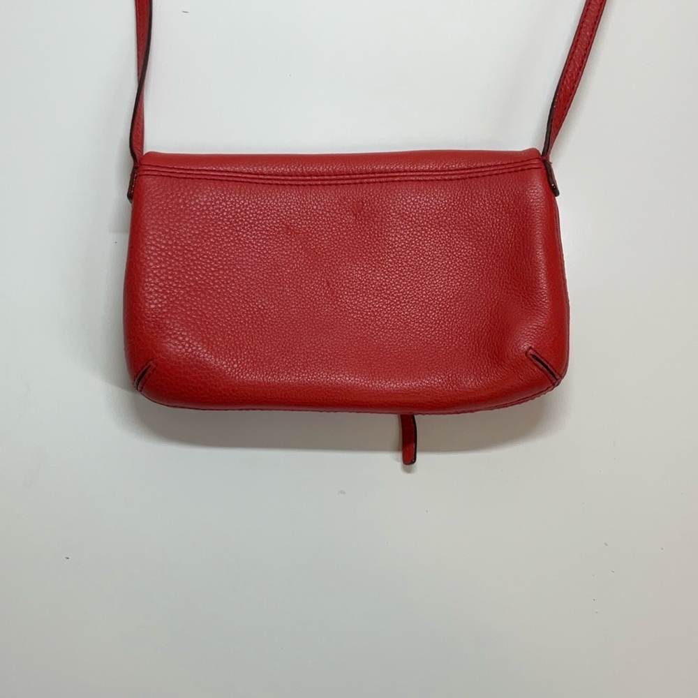 Kate Spade Mariana Mansfield leather Crossbody bag persimmon red - Picture 3 of 12
